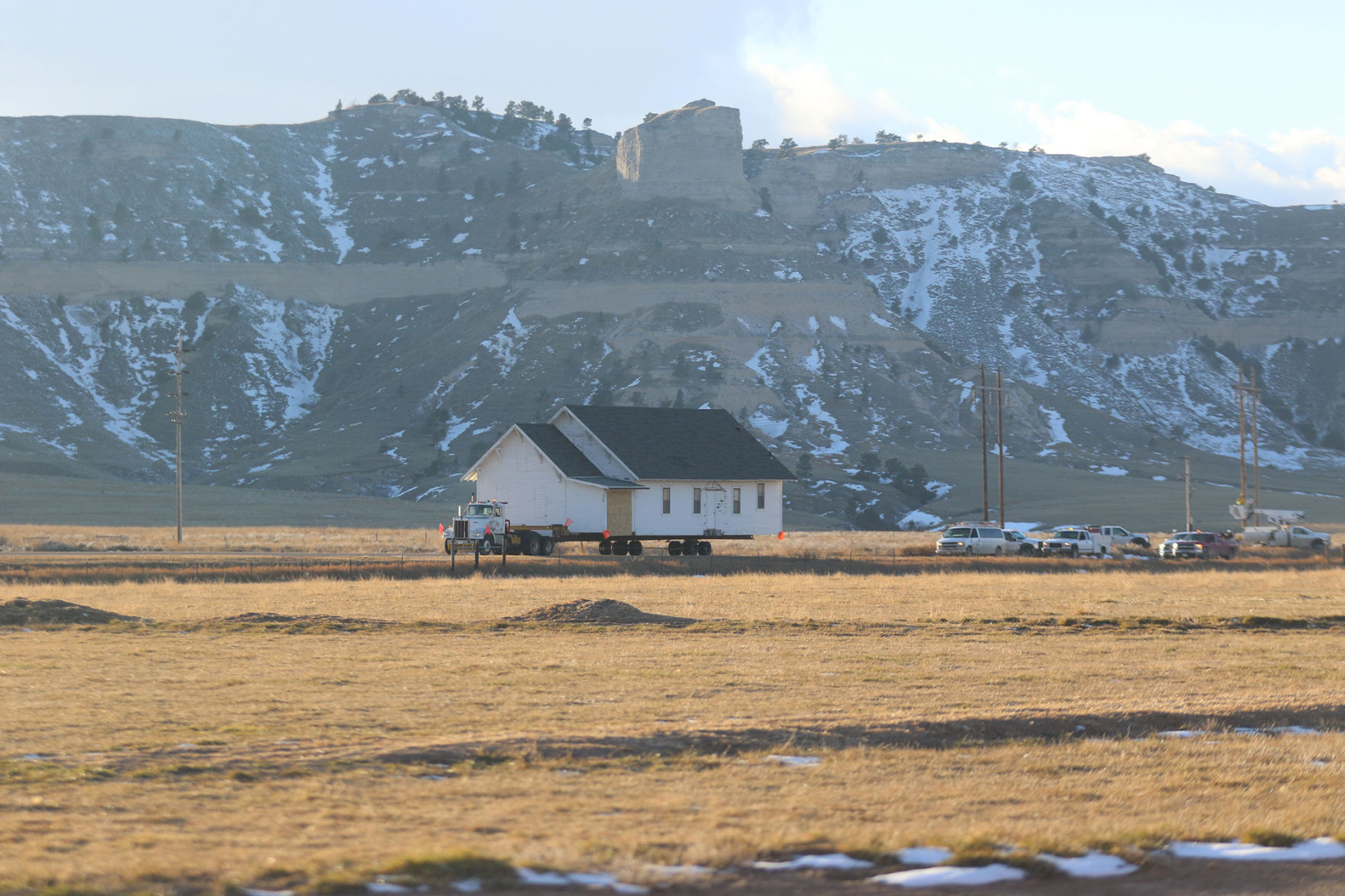 PHOTOS: Japanese Hall moved to Legacy of the Plains
